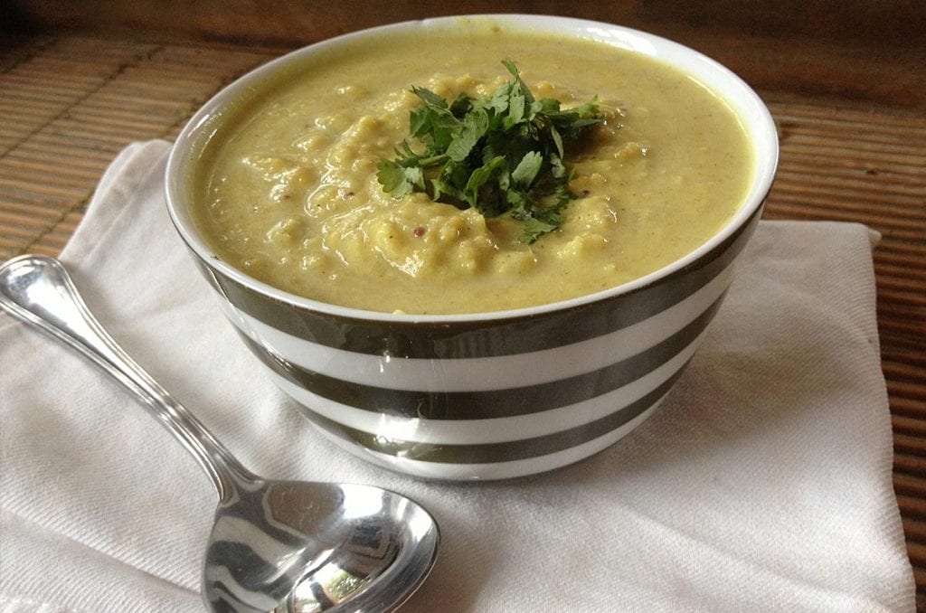 Brenda Janschek - Indian Cauliflower Potato and Mung Dal Soup