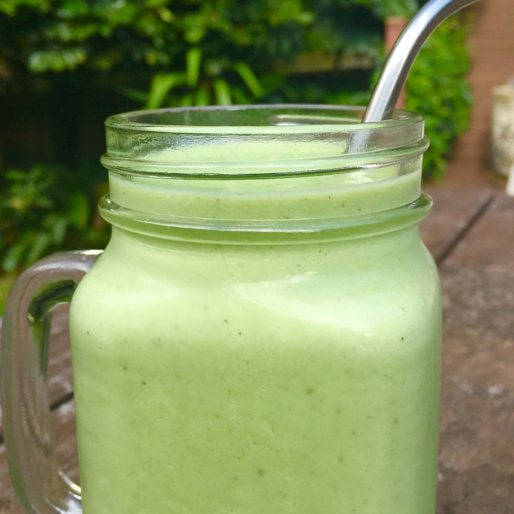 Ginger, Mint and Green Apple Smoothie