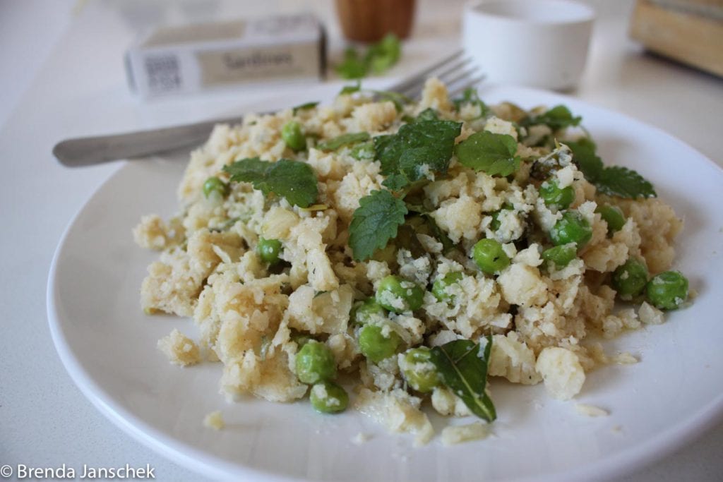 Mint & Green Pea ‘Risotto’ Brenda Janschek Health & Lifestyle