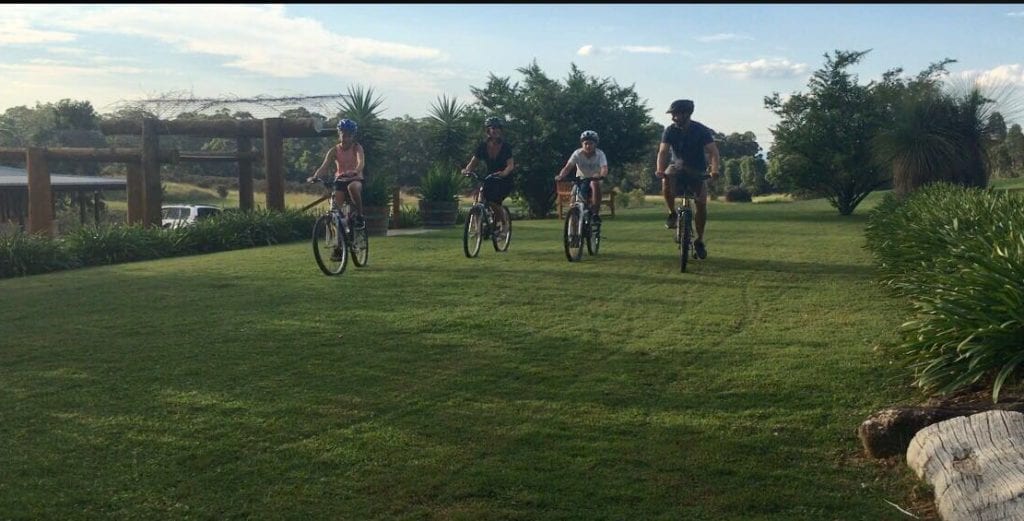 Family Bikeriding
