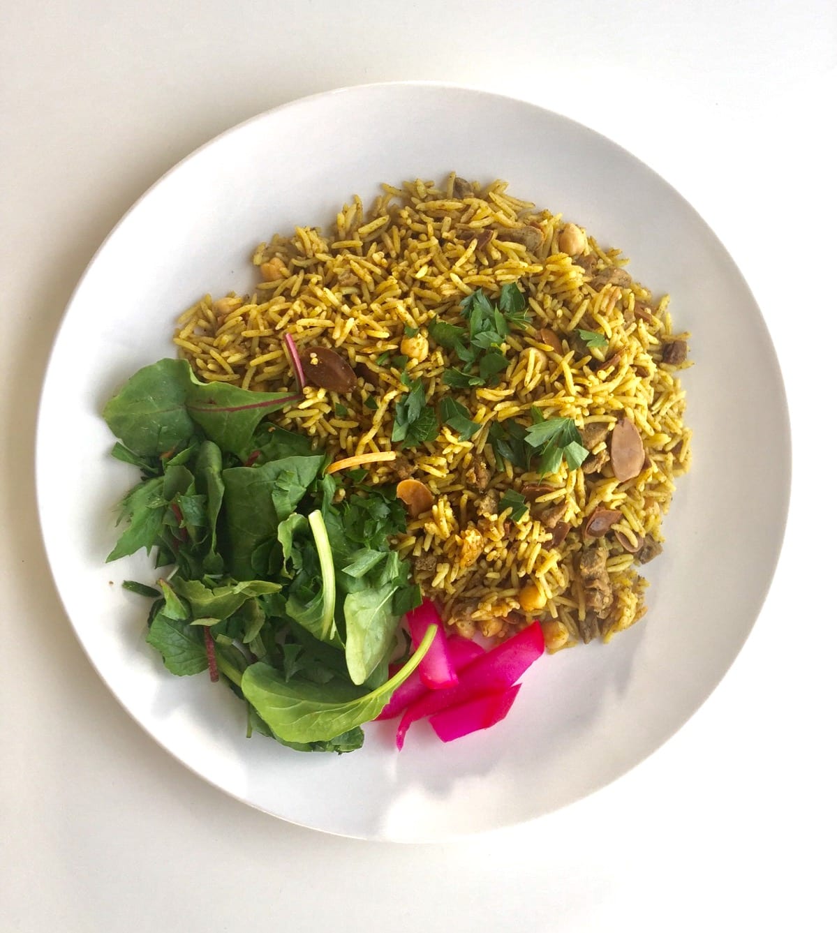 » Middle Eastern Spiced Chickpea Rice