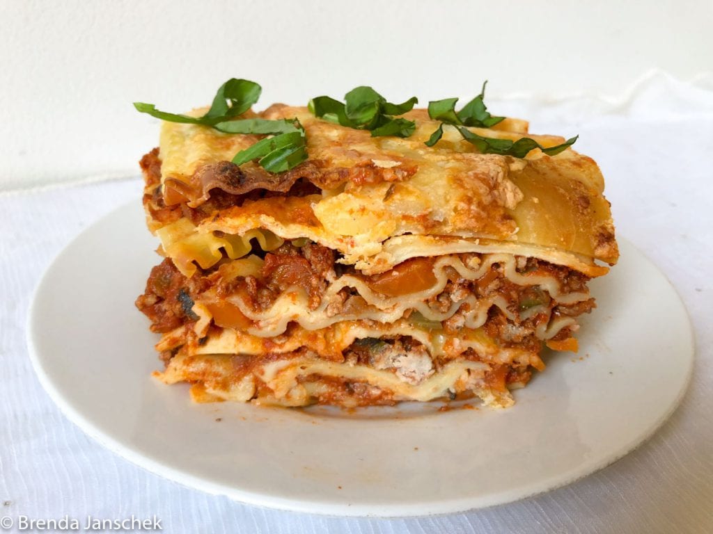 Healthy Lasagna | Brenda Janschek Health & Lifestyle