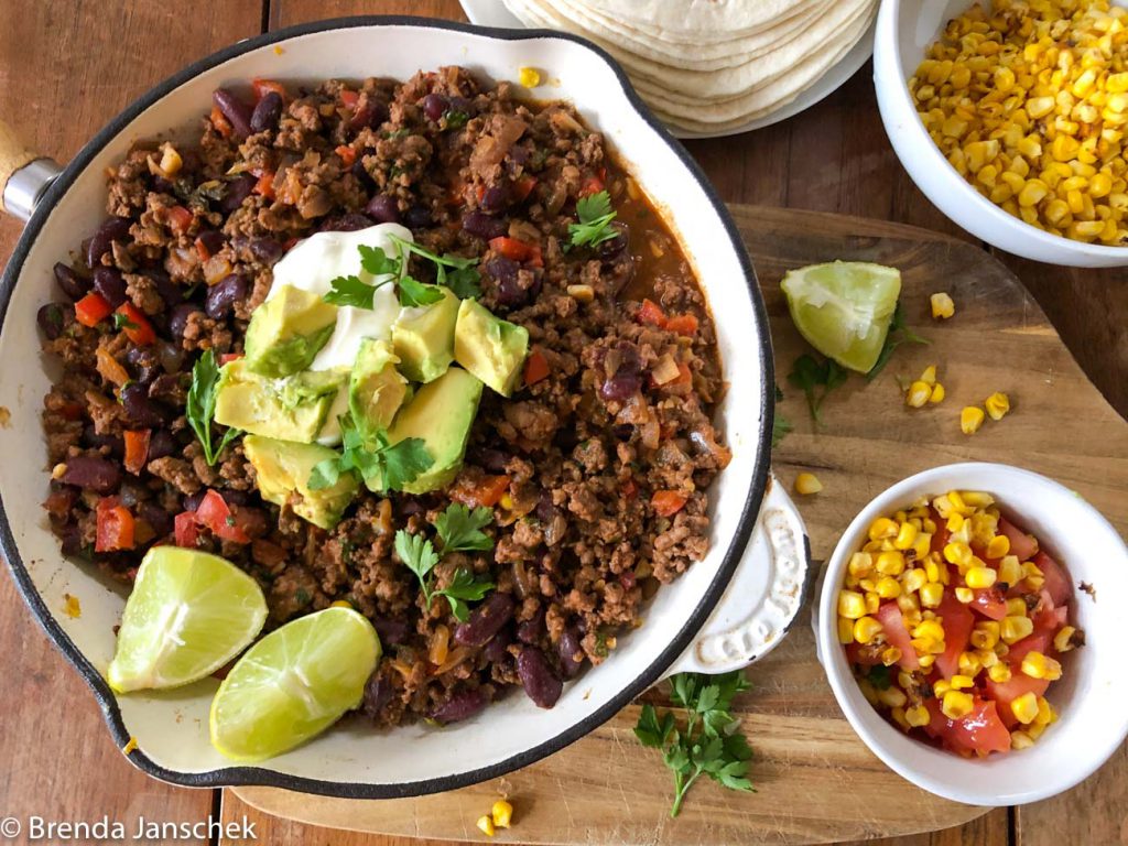 Mexican Beef and Beans | Brenda Janschek Health & Lifestyle